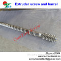 Bimetall Extruderschnecke und Fass